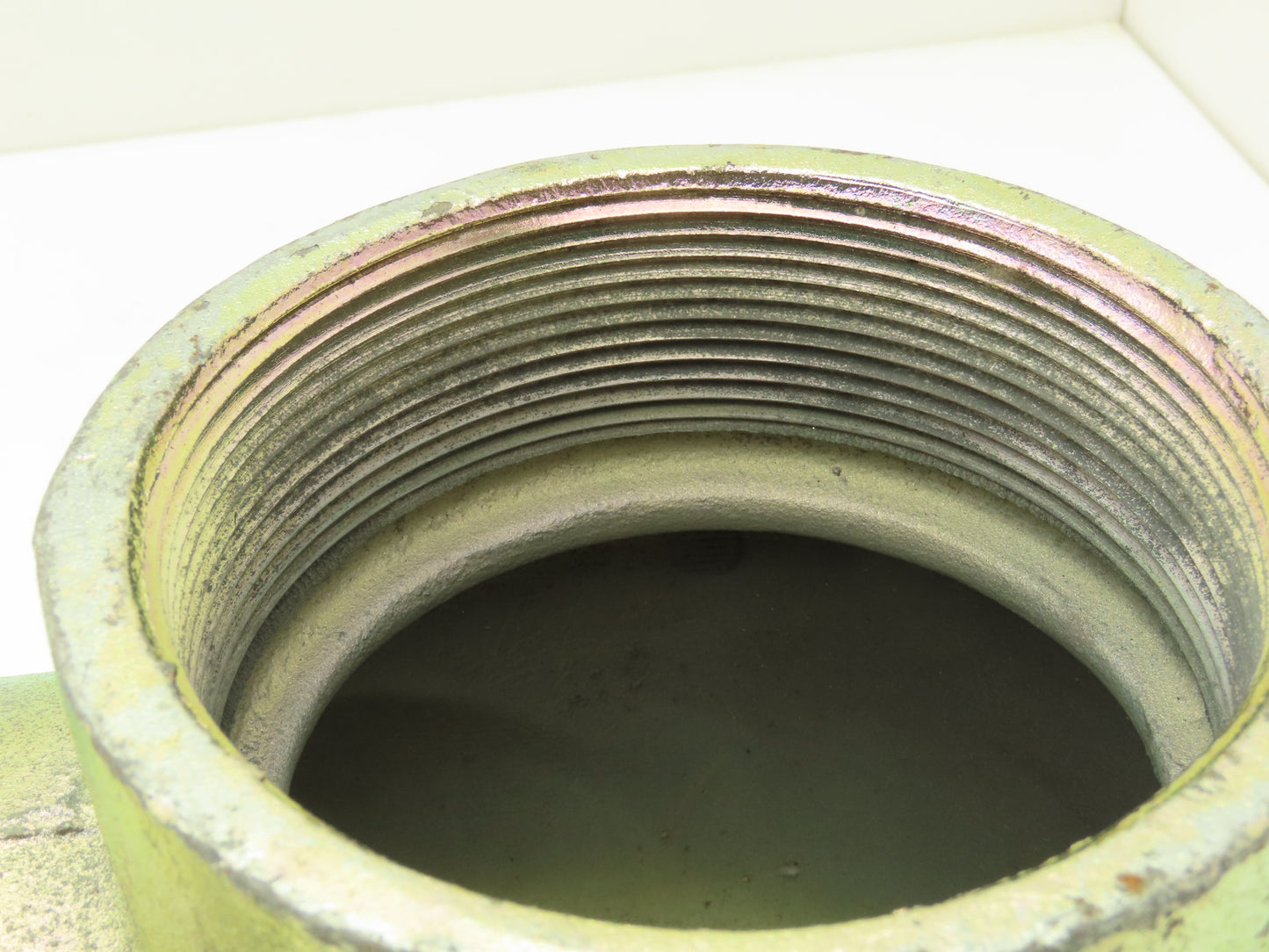 Bridgeport LB-70 4" Hub Malleable Iron LB Conduit Body Threaded Rigid