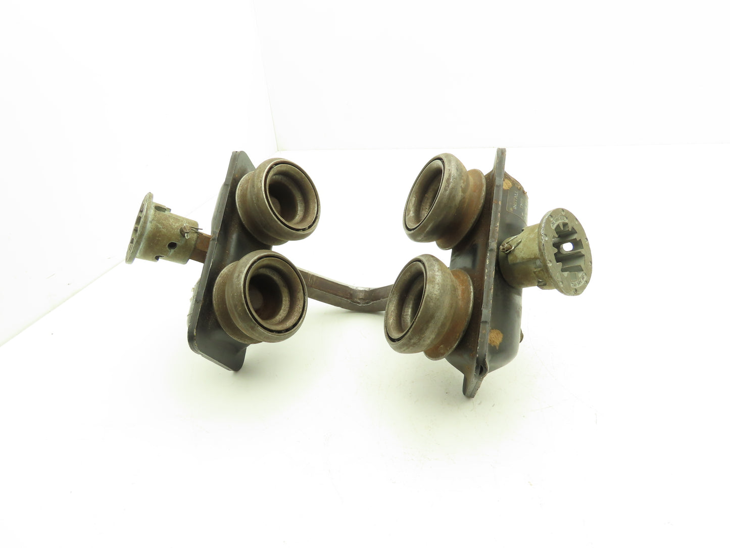 CM Series 632 1 Ton Manual Plain Push Trolley 2-5/8"-5-1/16" Flange