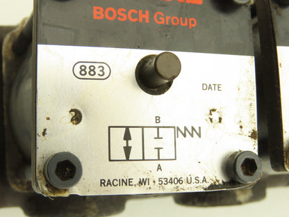 Racine 998785 Parker Hydraulic Solenoid Valve 5 Station 1/2" 12VDC Coil 493482