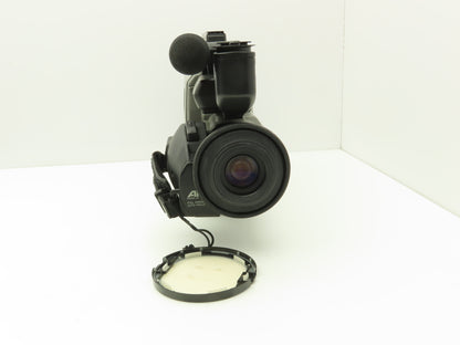 Panasonic AG-455 Camcorder Movie Camera S-VHS Reporter W/Hard Case Powered Up