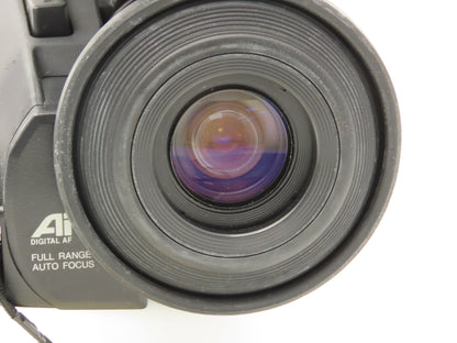 Panasonic AG-455 Camcorder Movie Camera S-VHS Reporter W/Hard Case Powered Up