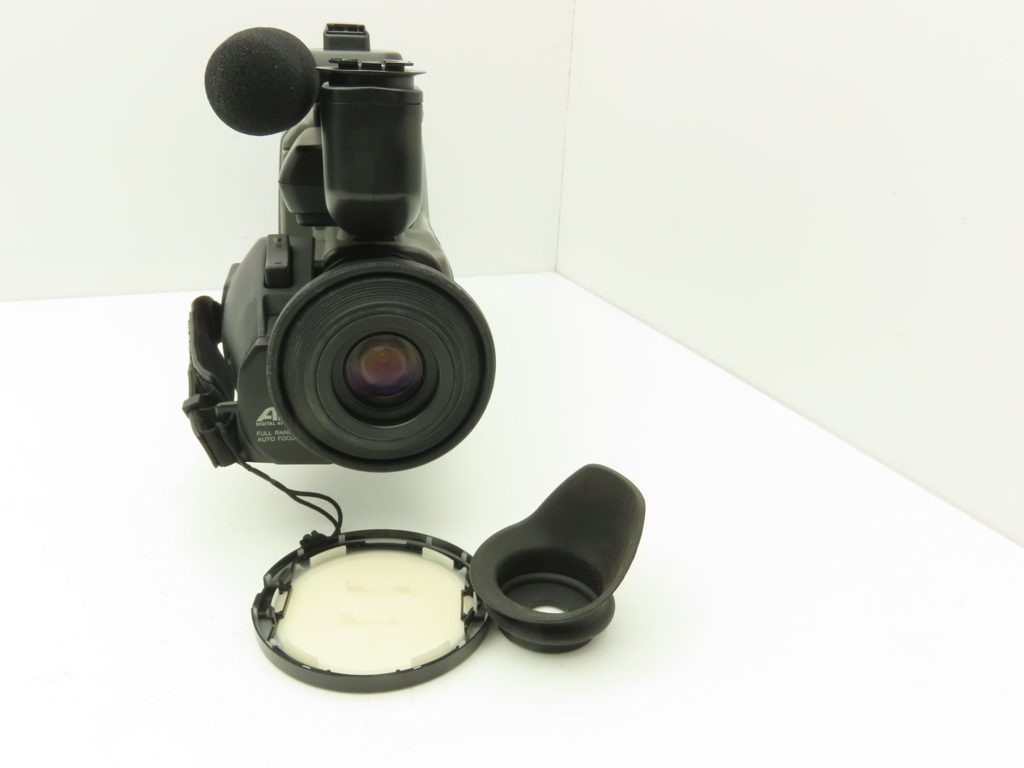 Panasonic AG-455 Camcorder Movie Camera S-VHS Reporter W/Hard Case Powered Up