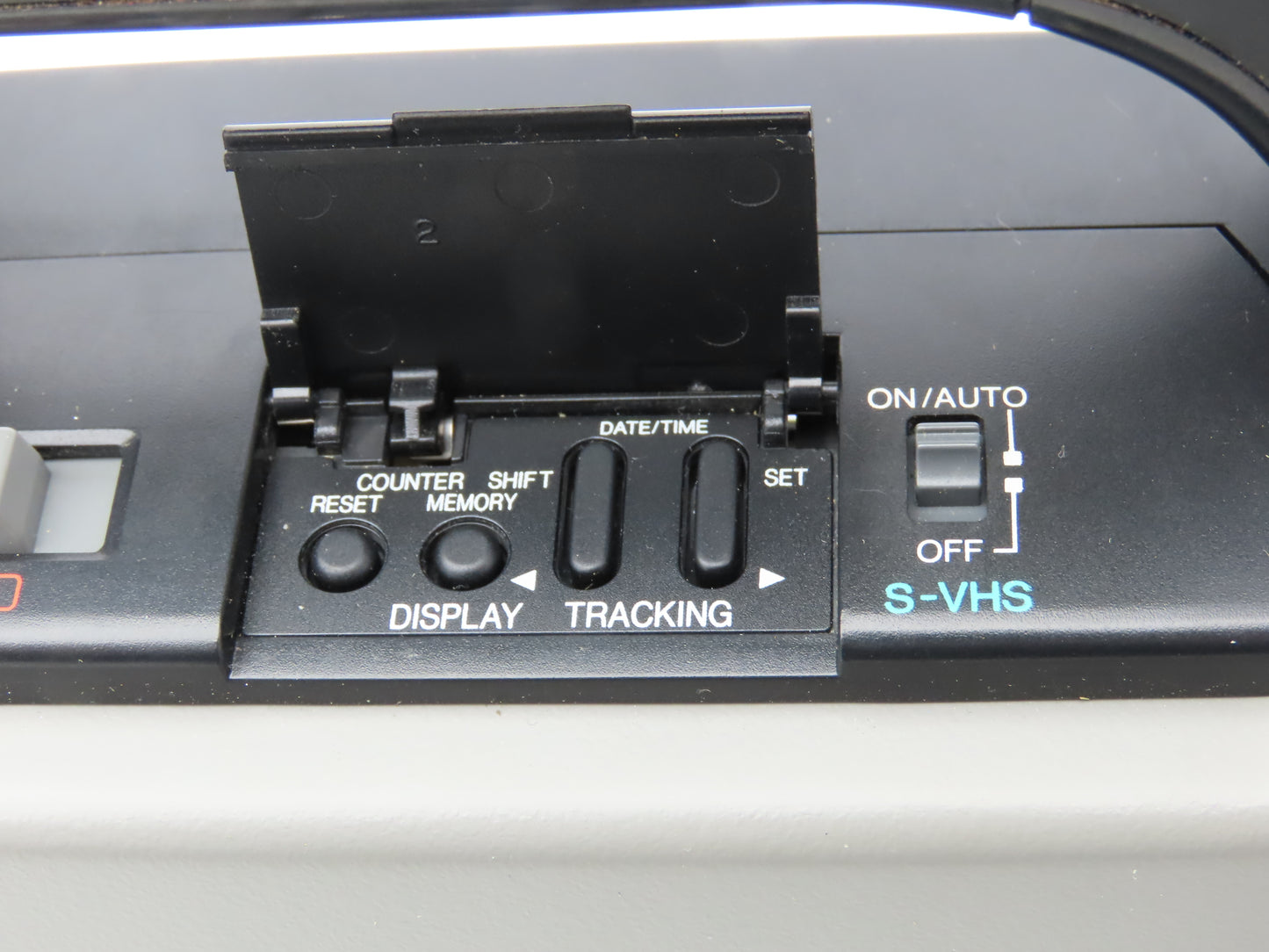 Panasonic AG-455 Camcorder Movie Camera S-VHS Reporter W/Hard Case Powered Up