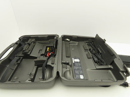 Panasonic AG-455 Camcorder Movie Camera S-VHS Reporter W/Hard Case Powered Up