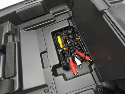 Panasonic AG-455 Camcorder Movie Camera S-VHS Reporter W/Hard Case Powered Up