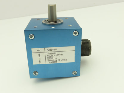 Dynapar Controls 2106001010 Danaher Servo Motor Encoder 3/8" Shaft 5-26V