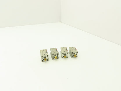 SMC NCQ2B16-25DM Pneumatic Cylinder 16mm Bore 25mm Stroke Lot of 4