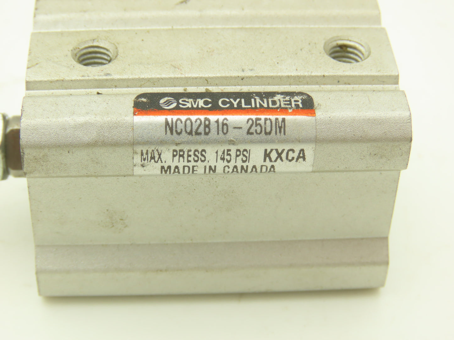 SMC NCQ2B16-25DM Pneumatic Cylinder 16mm Bore 25mm Stroke Lot of 4