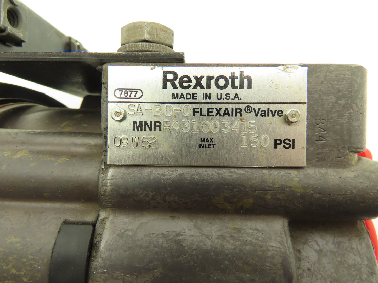 Rexroth SA-BD-0 Flexair Pneumatic Control Valve 3-Pos Hand Lever 150psi