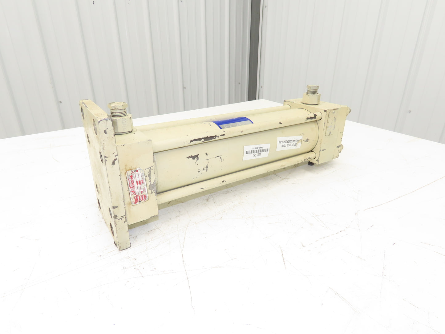 Parker Hannifin H-2HT-14 Hydraulic Cylinder 3.25"Bore 12" Stroke Flanged 2500psi