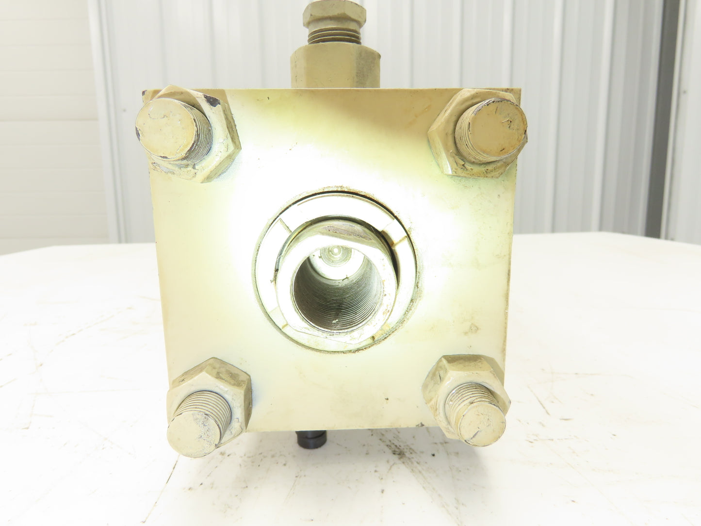 Parker Hannifin H-2HT-14 Hydraulic Cylinder 3.25"Bore 12" Stroke Flanged 2500psi