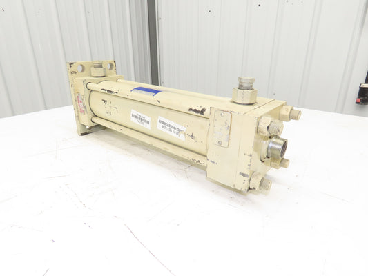 Parker Hannifin H-2HT-14 Hydraulic Cylinder 3.25"Bore 12" Stroke Flanged 2500psi