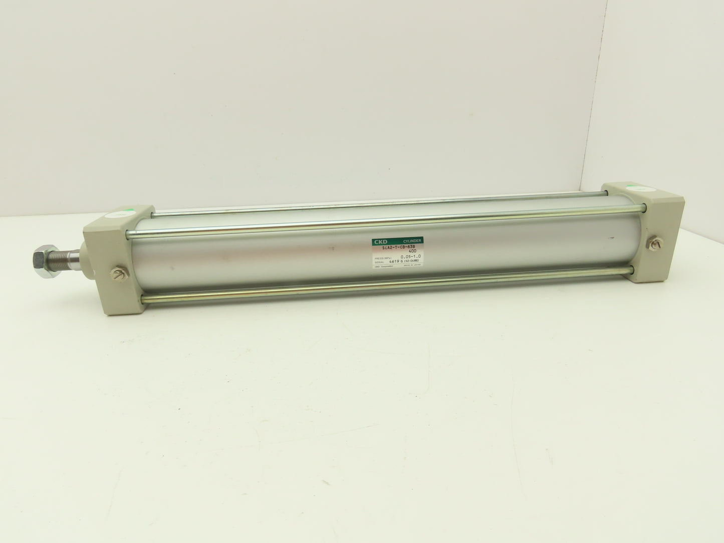 CKD SCA2-T-CB-63B-400 Pneumatic Air Cylinder 63mm Bore 400mm Stroke 145PSI