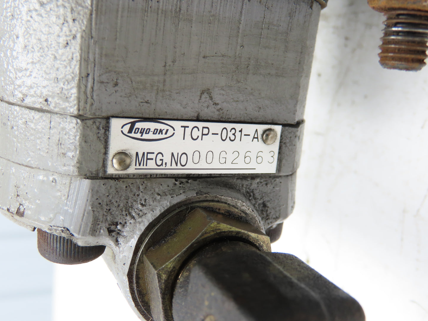 Denso 14520-12240-71 Hydraulic Pump Motor 36V Toyota 5FBE15 Electric Forklift