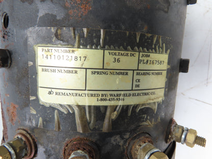 Toyota 14110-12181-71 Forklift Right Front Drive Axle & Motor 5-Lug Off 5FBE15