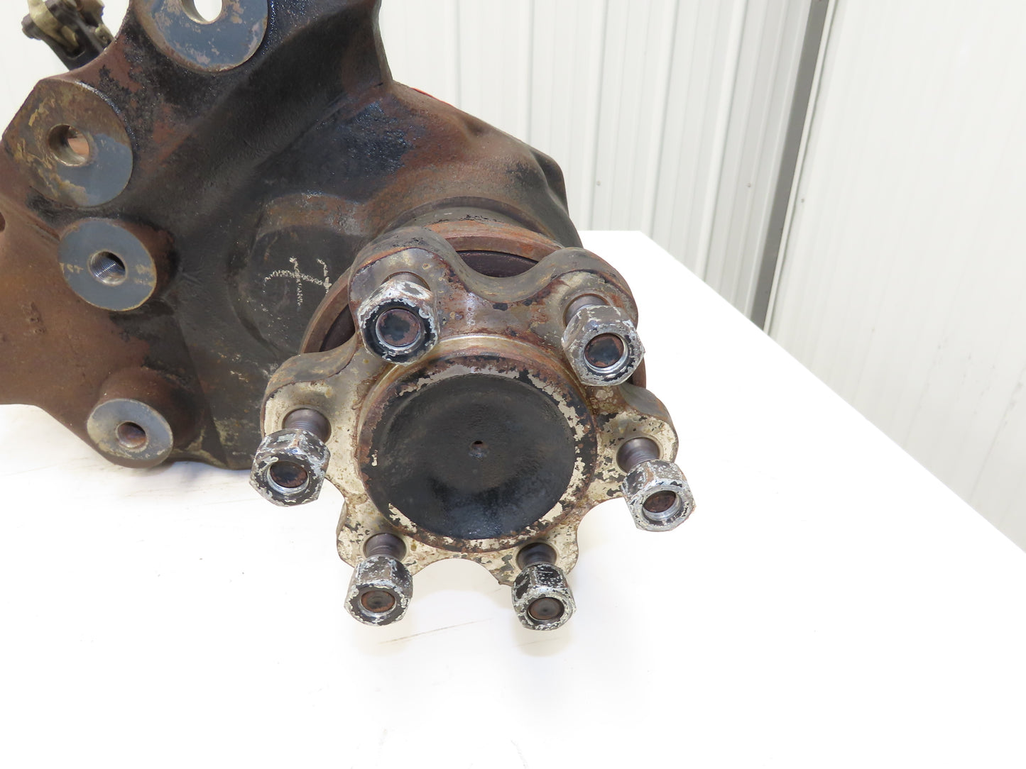 Toyota 14110-12181-71 Forklift Right Front Drive Axle & Motor 5-Lug Off 5FBE15