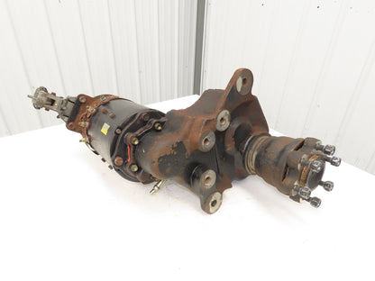 Toyota 14120-12181-71 Forklift Left Front Drive Axle & Motor 5-Lug Off 5FBE15