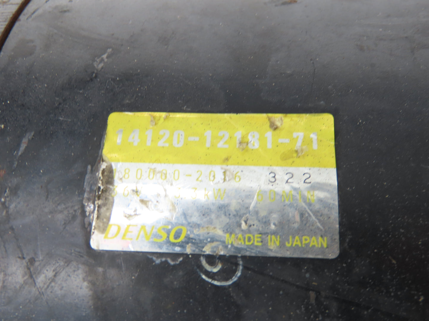 Toyota 14120-12181-71 Forklift Left Front Drive Axle & Motor 5-Lug Off 5FBE15