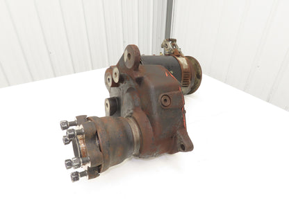 Toyota 14120-12181-71 Forklift Left Front Drive Axle & Motor 5-Lug Off 5FBE15