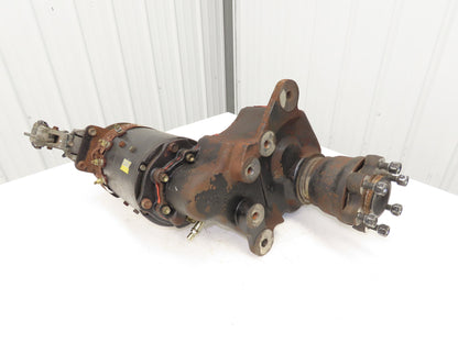 Toyota 14120-12181-71 Forklift Left Front Drive Axle & Motor 5-Lug Off 5FBE15