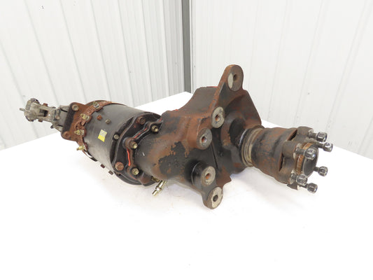 Toyota 14120-12181-71 Forklift Left Front Drive Axle & Motor 5-Lug Off 5FBE15