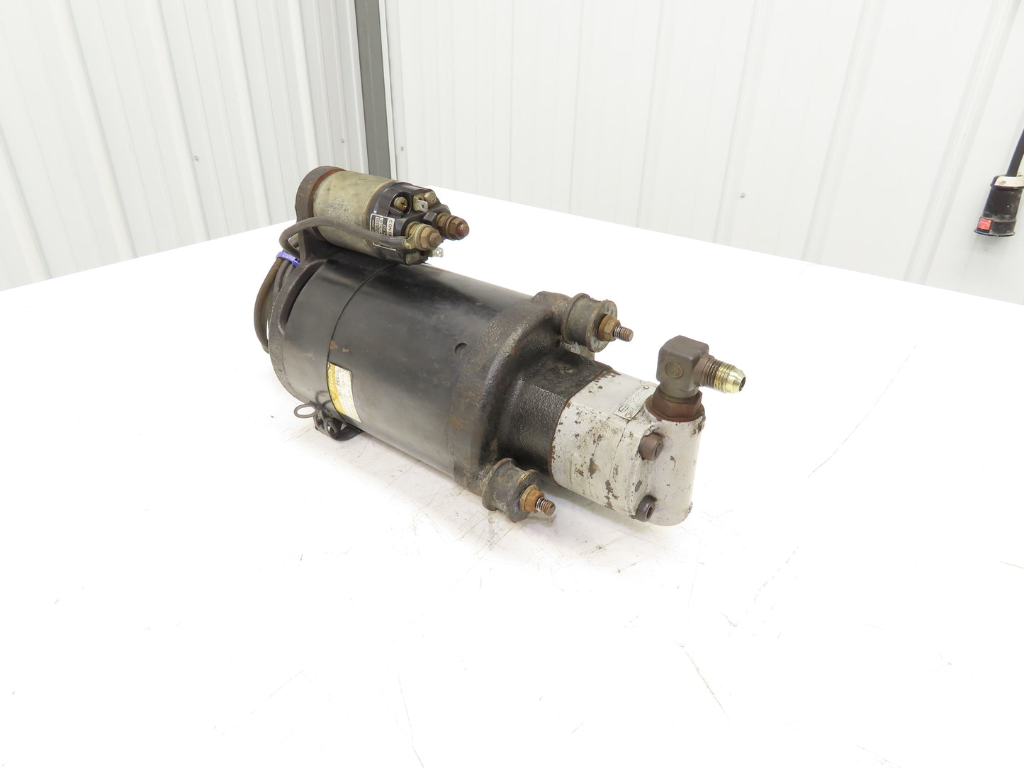 Denso 14520-12240-71 Hydraulic Pump Motor 36V Toyota 5FBE15 Electric Forklift