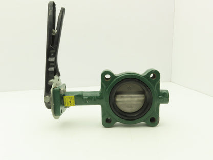 Centerline 52 Series 200 Butterfly Valve 3" Wafer 4-Bolt 200 PSI CF8M Buna