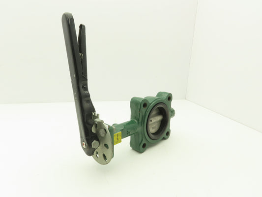 Centerline 52 Series 200 Butterfly Valve 3" Wafer 4-Bolt 200 PSI CF8M Buna