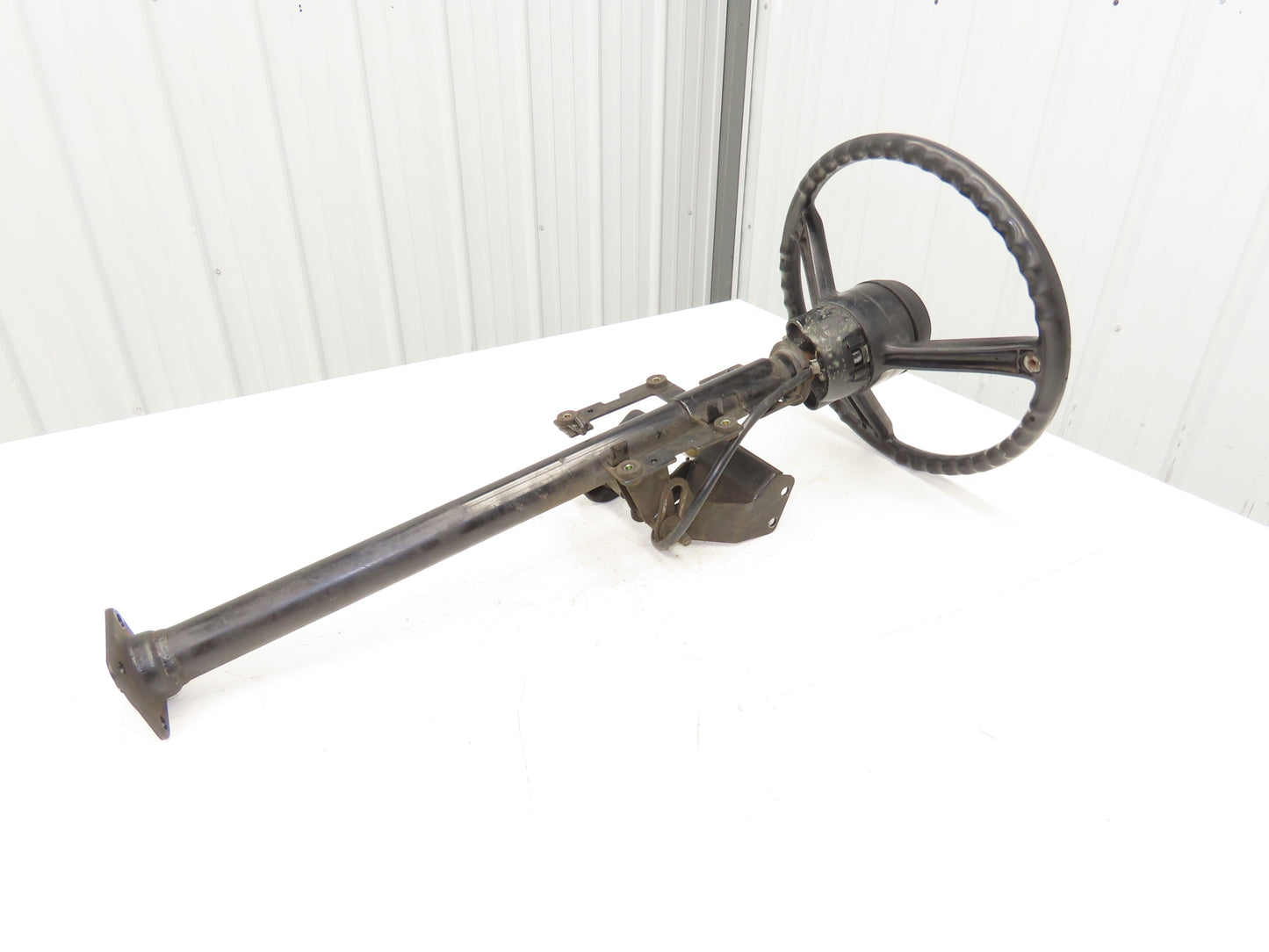 Toyota Electric Forklift Steering Wheel & Column Removed From 5FBE15