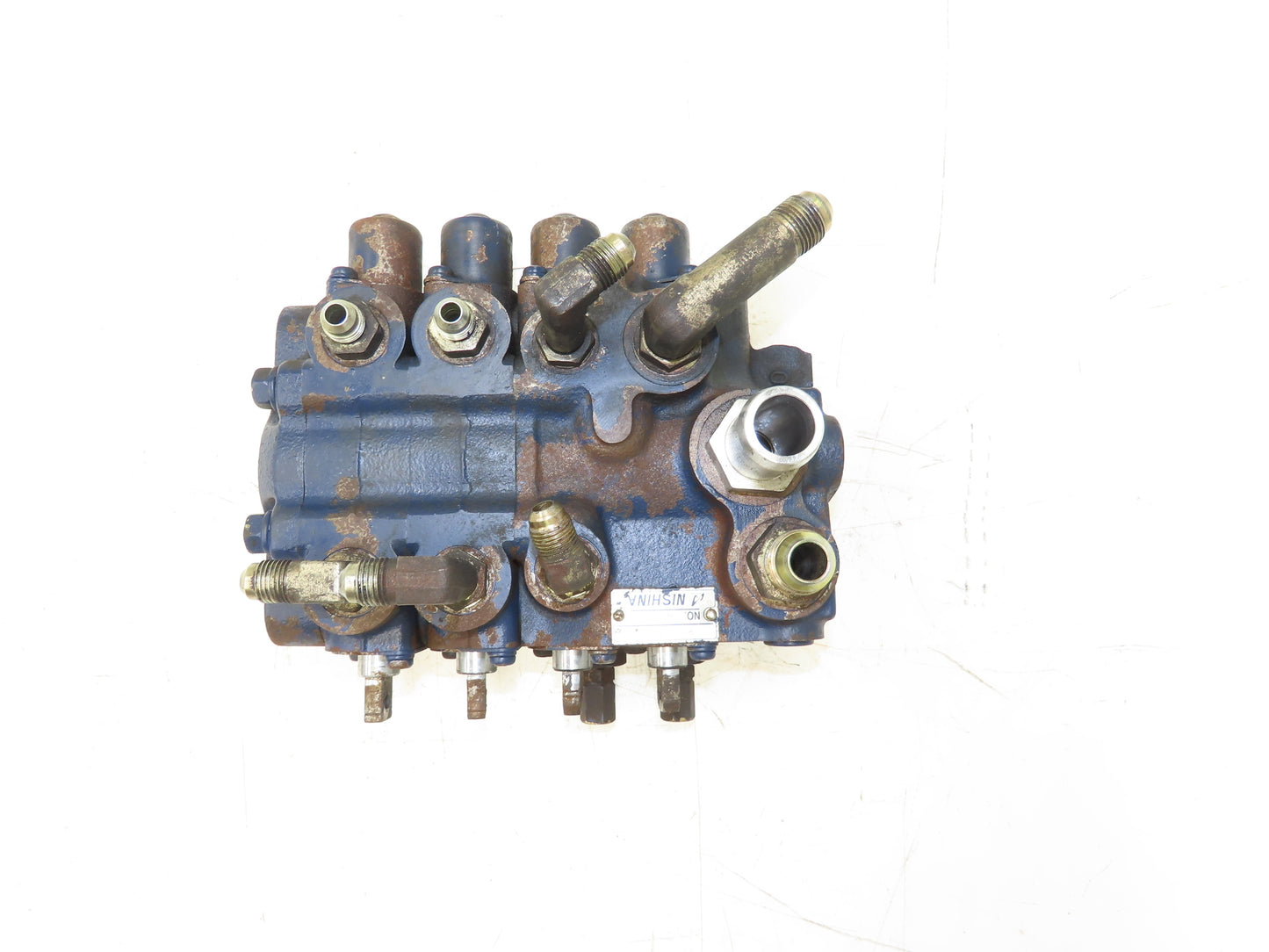 Toyota 67730-15301-71-B Hydraulic 4-Spool Forklift Mast Control Valve Off 5FBE15