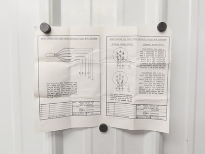 Interroll 6.400 Joki Drum Motor 138mm x 300mm 38 FPM Conveyor Roller 480V 1/4 Hp