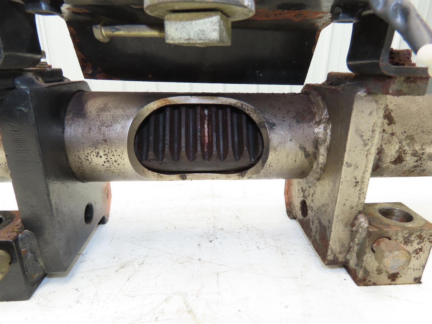 Toyota 5FBE15 Electric Forklift Hydraulic Rear Steering Rack Assembly & Sensor