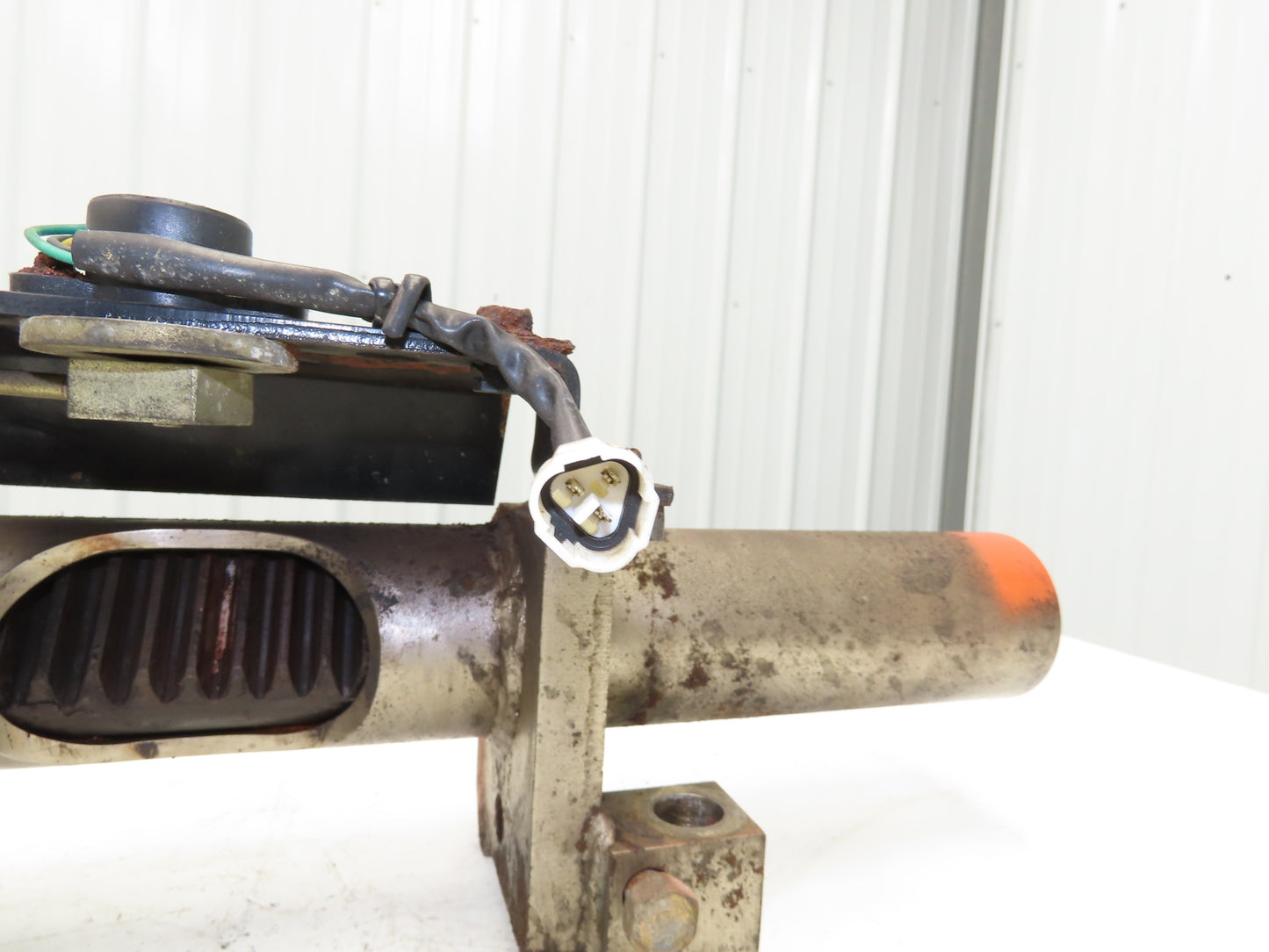 Toyota 5FBE15 Electric Forklift Hydraulic Rear Steering Rack Assembly & Sensor