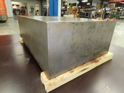 Tool Steel Stock Rectangle Block 7.68"H x 15.87"W x 23.62"  800Lbs