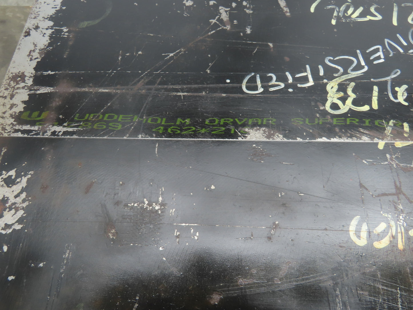 Uddeholm Tool Steel Stock Rectangle Block 8.62"H x 18.25"W x 20.25"  900Lbs