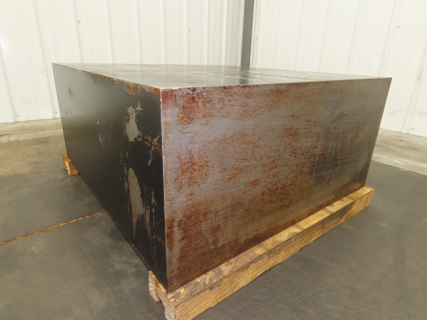 Uddeholm Tool Steel Stock Rectangle Block 8.62"H x 18.25"W x 20.25"  900Lbs