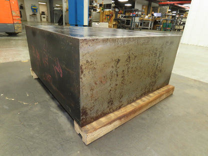 Uddeholm Tool Steel Stock Rectangle Block 8.62"H x 18.25"W x 20.25"  900Lbs