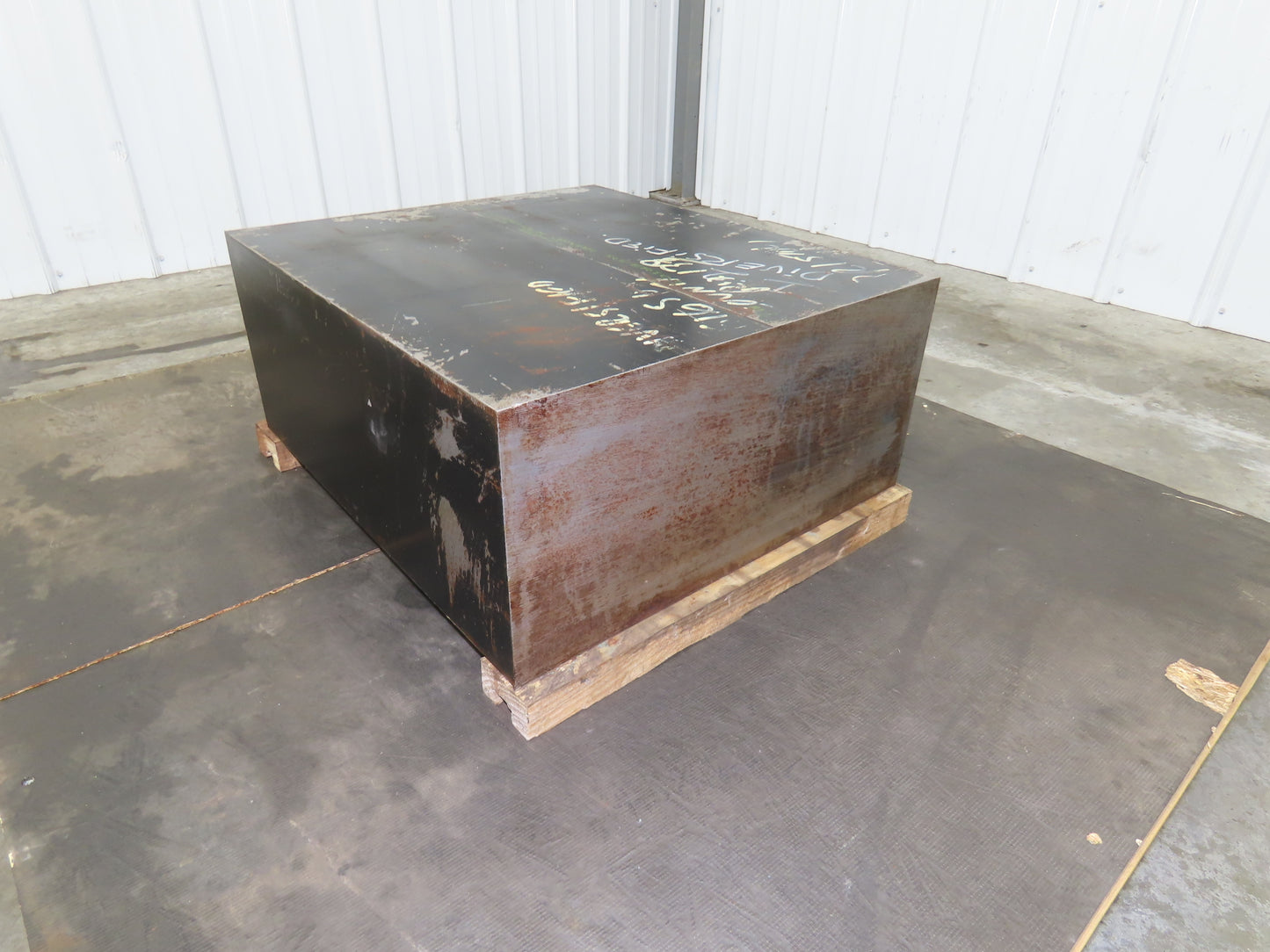 Uddeholm Tool Steel Stock Rectangle Block 8.62"H x 18.25"W x 20.25"  900Lbs