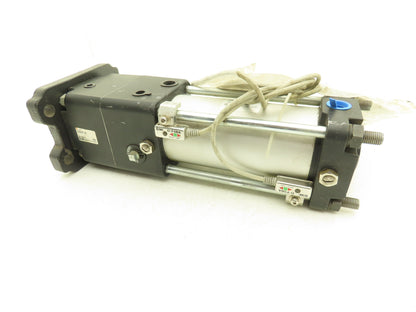 SMC CDNAFN63-100-D Pneumatic Air Locking Rod Cylinder 63mm Bore 100mm Stroke