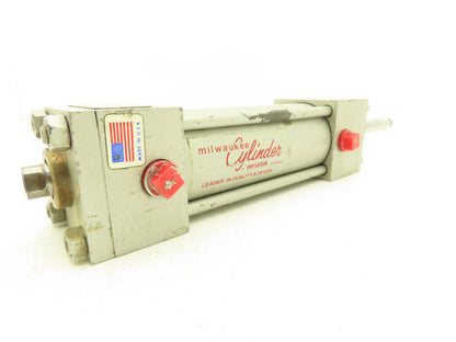 Miller Fluid Power C6304 A41DS Pneumatic Cylinder 2" Bore 4" Stroke Double End