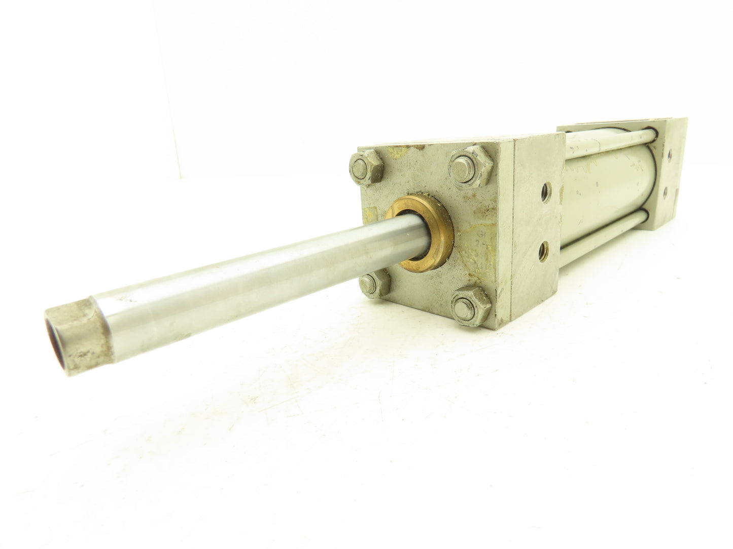 Miller Fluid Power C6304 A41DS Pneumatic Cylinder 2" Bore 4" Stroke Double End