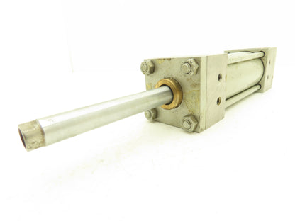 Miller Fluid Power C6304 A41DS Pneumatic Cylinder 2" Bore 4" Stroke Double End