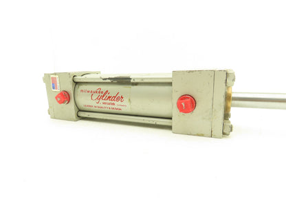 Miller Fluid Power C6304 A41DS Pneumatic Cylinder 2" Bore 4" Stroke Double End