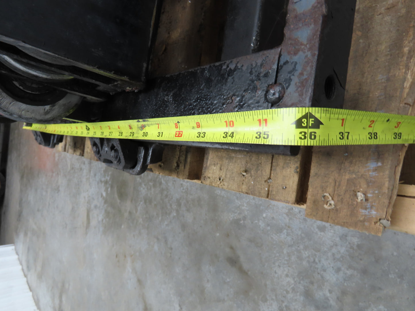 Toyota Forklift Mast 3 Stage 4 Lever 189" Lift 2900lb 5FBE15 Class 2