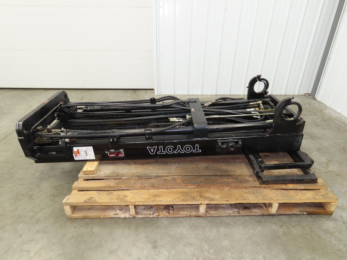 Toyota Forklift Mast 3 Stage 4 Lever 189" Lift 2900lb 5FBE15 Class 2