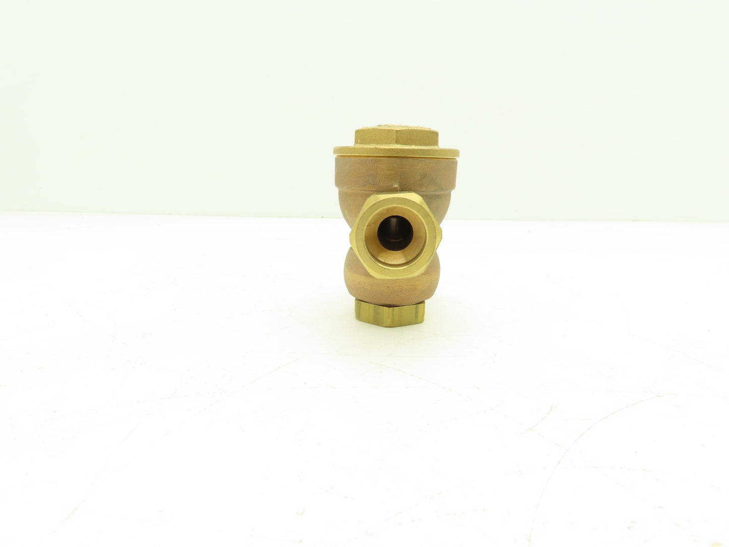 ITT Hoffman 17C-2 Thermostatic Steam Trap 1/2"NPT Brass Angle
