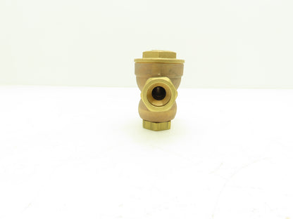 ITT Hoffman 17C-2 Thermostatic Steam Trap 1/2"NPT Brass Angle