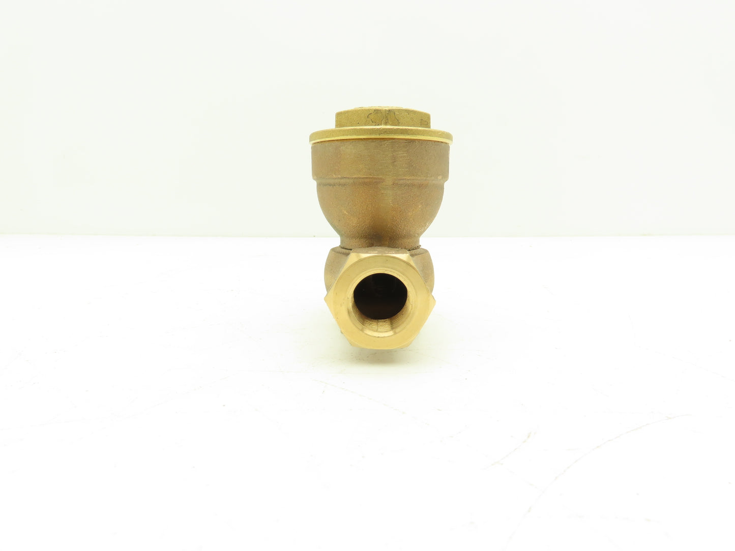 ITT Hoffman 17C-2 Thermostatic Steam Trap 1/2"NPT Brass Angle