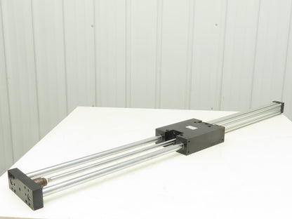Parker HBR20-24T4A-B Pneumatic Actuator Guided Cylinder Slide 2"x 24" Stroke