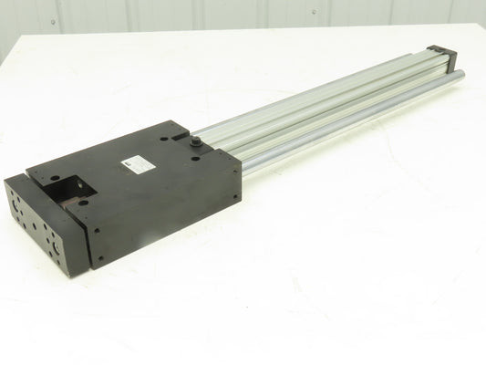 Parker HBR20-24T4A-B Pneumatic Actuator Guided Cylinder Slide 2"x 24" Stroke
